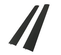 2 Pièces Bande Silicone Noire pour Cuisinière, Découpable et Résistante | Joint de Protection pour Plan Cuisine, Flexible, Usage Porte Vitrée et Fenêtre, Style Classique Moderne