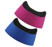2 Pièces Bandeau de Protection Oreilles Piscine Néoprène Ajustable | Étanche, Fixation Ferme, pour Natation et Bain, Fermeture Crochet Boucle, Portable