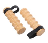 2 Pièces Bandes Élastiques D’entraînement Portables en Bois | Usage Maison et Yoga, Prise Antidérapante, Convient aux Débutants et Sportifs Avancés