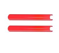 2 Pièces Bandes Garniture De Calandre Avant Autocollants De Cadre De Couverture Pour BMW Pour F20 F21 F22 F23F30 F31 F34 F35 F32 F33 F36 Grille de Devant(Rouge)
