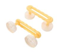 2 Pièces Barre D'appui de Sécurité pour Salle de Bain, Plastique | Ventouses Amovibles, Texture Ergonomique en Silicone, Usage Appartement et Voyage, pour Seniors