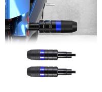 2 Pièces Barre De Protection Moto pour Suzuki RV 125 VanVan/RV 200 VanVan 2003-2017, Protection du Moteur Et De La Carrosserie RéSistant à l'usure Et Durable Pare Chute Moto,4 Blue