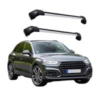 2 pièces Barres de Toit Galeries de Toit pour Audi Q5/SQ5 8R SUV 2008 2009 2010 2011 2012 2013 2014 2015 2016 2017 2018 2019 2020 2021 2022 2023 Barres transversales de Toit Alliage D'Aluminium