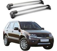 2 pièces Barres de Toit Galeries de toit pour Suzuki Grand Vitara 2005 2006 2007 2008 2009 2010 2011 2012 2013 2014 2015 2016 2017 2018 2019 2020 Barres transversales de Toit Alliage D'Aluminium