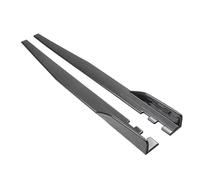 2 Pièces Bas de Caisse de Voiture pour Citroen C4 Picasso 2013-2018, Latérale Becquet Extensions Séparateurs Bas Caisse Protecteur Plastique,Black Carbon Fiber Texture
