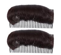 2 Pièces Base Capillaire Peigne Volume Chignon Demi-ballon