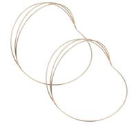 2 Pièces Base de Couronne DIY Quatre Niveaux en Métal | Ajustement, Finition Dorée Brillante, pour Mariées, Artisanes, Voiles, Ornements Floraux, Costumes et Banquets