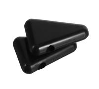 2 Pièces Base Sécurisée du Diapason en Silicone Triangle Noir