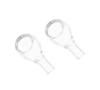 2 Pièces Bateau de Pesage en Verre pour Entonnoir de Pesée | Verrerie Ronde, Transfert Quantitatif D’échantillons, Mesure Précise, Forme Scoop, Usage Scolaire et Expérimental