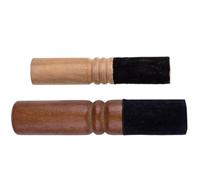 2 Pièces Bâton de Bol Chantant en Bois pour Étude et Chambre | Maillet Sonore, Prise Facile, Son Clair et Doux, Accessoire Léger, Usage Quotidien, Finition Bois