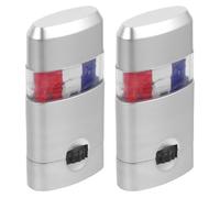 2 Pièces Bâton de Peinture Visage Rouge Blanc Bleu