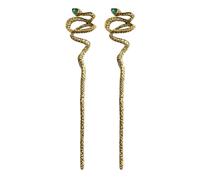2 Pièces Bâtonnets à Cheveux de Serpent, Alliage de Zinc