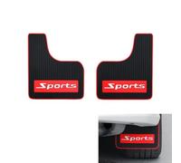 2 Pièces Bavettes Garde Boue de Voiture pour Mitsubishi Outlander 2025, Aile de Pneu Protecteur Extérieur Automobile Accessoires Flexible,S