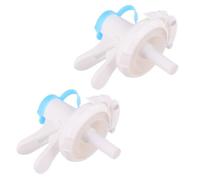 2 Pièces Bec Verseur en Plastique pour Distributeur D'eau, Robinet | Pièce de Remplacement Légère et Portable, Usage Maison Bureau, pour Carafe et Seau D'eau