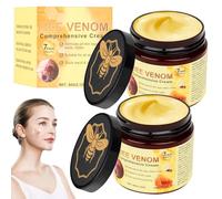 2 Pièces Bee Venom Creme Venin d'Abeilles, Venin d'Abeille Crème Réparatrice Peau, Rème Raffermissante Anti-Rides Au Venin d'Abeille, pour Tous Les Types de Peau