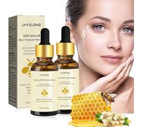2 Pièces Bee Venom Essence Advanced Bee Venom Essence Natural Anti-âge Anti-Rides pour le Visage au Miel Peau Hydratante et Nourrissante Convient à Tous les Types de Peau