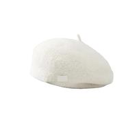 2 pièces béret femme printemps et automne chapeau d'hiver chaud(WHITE)