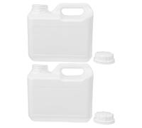 2 Pièces Bidon de Stockage Hedpak 5 L en Hdpe