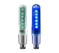 2 Pieces Bike Valve Stem Lights Vibration Sensing Cycling Wheel Lighting