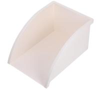2 Pièces Bloc Anti-éclaboussures de Gouttière Pvc Blanc