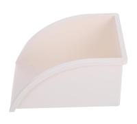 2 Pièces Bloc Anti-éclaboussures Pvc Blanc pour Tuyau Collecteur | Installation Simple, Résiste Longtemps, Collecte L'eau de Pluie Efficacement, pour Maison et Sol