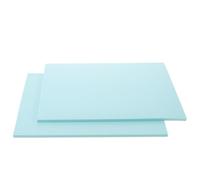 2 Pièces Bloc de Gravure pour L'impression A4 Rectangulaire en Tpr | Surface Lisse à Texture Simple, Format 11,8x8,3 Pouces, pour Ateliers Créatifs et Tampons DIY
