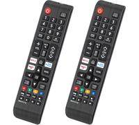 2 pièces BN59-01315B BN59-01315M Remote Compatible avec Samsung Smart TV - UNOCAR pour Samsung 2023-2021 4K Crystal QLED, UE Quantum