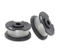 2 pièces Bobine de fil de nylon rechange,rechange pour Tondeuse à gazon Bobine,Compatible avec Einhell Ge-CT 18/28 Li et Ge -CT 18/28 Li TC,longueur 5 m Ø 1,6 mm,bobines de rechange