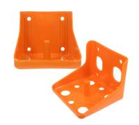2 Pièces Boîte à Brique de Sel pour Moutons et Bétail, Pp Orange