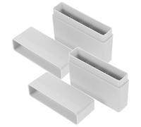 2 Pièces Boîte de Congélation à Compartiments | Plastique Blanc, Usage en Recherche et Hôpital, pour Tubes 1,8ml et 2ml, Rangement Organisé