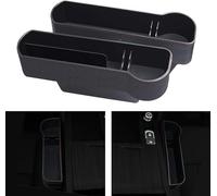 2 Pièces Boîte de Rangement pour Siège，Universel Poche Latérale de Voiture，pour Siège Écart de Voiture Téléphones Clés Cartes.