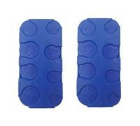 2 Pièces boîtes de rangement Organiseur pour monnaie, Idéales comme distributeur ou porte-monnaie trieur, avec 8 compartiments de 2 euros à 1 centime, monnayeur pour voiture et taxi (Bleu)