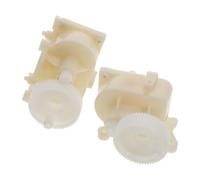 2 Pièces Boîtier D’ D’oscillation pour Ventilateur Pied | ABS Beige, Interface Standardisée et Haute Précision, pour Réparations Atelier et Maintenance