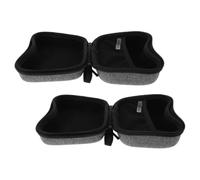 2 Pièces Boîtier de Contrôleur Portable Switch Pro, Eva, Rangement | Protection Complète, Léger et Multifonctionnel, pour Setup Gaming et Voyage, Accessoires de Jeu