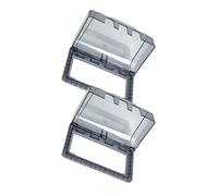 2 Pièces Boîtier Étanche, Modèle 118, Trois Interrupteurs | ABS Robuste, Installation Simple et Réutilisable, Protection Fiable en Milieu Humide, Sortie Câble Précise