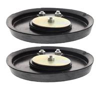 2 Pièces Bol de Pompe à Eau en Caoutchouc Noir, Léger et Flexible | Étanchéité, Facile à Utiliser, Accessoire pour Pompe à Eau Manuelle, Compatible Seau