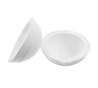 2 Pièces Bol D'évaporation de Laboratoire Rond en Résistant à Chaleur | Grosse Surface, Base Plate Stable, Bec Verseur Précis, Résistance Chimique, pour Expériences de Chimie et Solutions