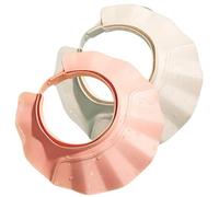 2 pièces bonnet de douche pour bébé bouclier de lavage cheveux réglable à 21 niveaux avec large bord antidérapant shampooing copain pour enfants adultes personnes âgées