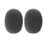 2 pièces Bonnette Anti Vent en Mousse pour Microphone 7x5x5cm | Micro Casque et Micros à Condensateur, Réunions et Podcasts, Réduit les Plosives Éclaboussures