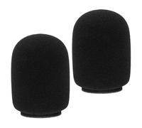 2 Pièces Bonnette Anti-vent pour Microphone en Mousse, des Bruits