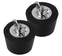 2 Pièces Bouchon D’hivernage de Piscine Noir en PVC | Piscine, Accessoire D’hivernage, Performance Stable, Transport Pratique, Usage de Remplacement