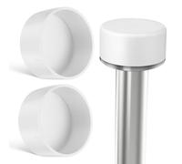 2 Pièces Bouchon de Terminaison en PVC pour Tuyaux D’eau 110 Blanc | Installation Facile, Étanchéité Serrée, Protection des Extrémités, Résistance aux Intempéries, Usage Industriel Domestique