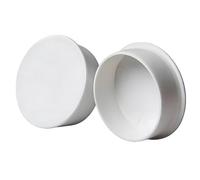 2 Pièces Bouchon En PVC, Couvercle Protection For D'eaux Usées50/75/110mm(50mm)