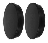 2 Pièces Bouchon en Silicone de T, 76,3mm, Noir pour Tube | Caoutchouc et Silicone, Montage Rapide, Étanchéité Affleurante, pour Maintenance et Chaînes D’assemblage