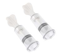 2 Pièces Bouclier De Mamelon, Correcteur De Mamelon Seins Suceurs Extracteurs Sexy pour Mamelons Plats Inversés Aspirateur Mamelons