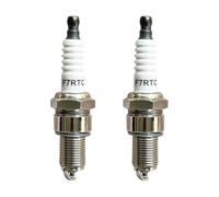 2 Pièces Bougie F7RTC, Bougi e Torch F7RTC, Boug ie F7RTC Tondeuse a Gazon, pour NGK BPR6ES Bosch WR6DC WR7DC Denso W20EPR-U MTD Champion RN9YC RN10YC OEM pour Moteurs Thermiques Outils Motorisés