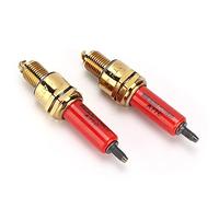 2 Pièces Bougies D'allumage pour Pit Dirt Bike Moto ATV, compatibilité: électrode Spéciale, économe en Carburant