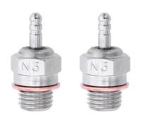 2 Pièces Bougies De Préchauffage Hot Spark Moteur Accessoires Pour Camion Nitro Remplacer Os Rc Voiture 70117 N3