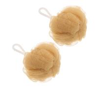 2 Pièces Boule de Bain Fleur Lanterne Douce en PE pour Femmes | Mousse Riche, Usage Polyvalent, pour Spa et Nettoyage du Dos Pieds, Design Élégant Décoratif