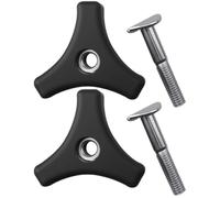 2 Pièces Boulon Tondeuse et écrou Tondeuse à Gazon, Pièces de Remplacement pour Tondeuses, Accessoires Tondeuse à Gazon Compatibles avec Tondeuse Gazon Manuelle